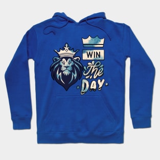 Lion Tie-dye WIN THE DAY Hoodie